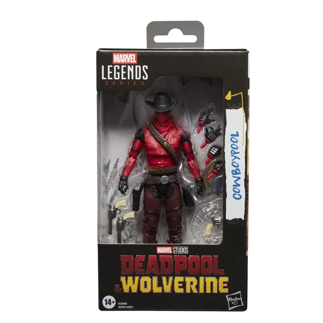Marvel Legends Series - Deadpool & Wolverine 15cm Figure, Cowboypool