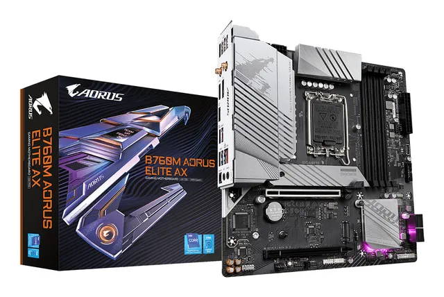 Gigabyte B760M AORUS Elite AX LGA1700 mATX DDR5