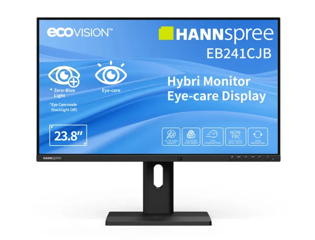 24" HANNspree Hybri - LED monitor - Full HD (1080p) - 23.8"