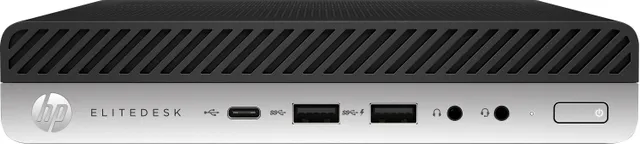 HP EliteDesk 705 G5 - Mini-desktop Ryzen 5 Pro 3400G / upp till 4.2 GHz - RAM 8 GB - SSD 256 GB - NVMe - Radeon Vega 11 - Gigabit Ethernet - Win 10 Pr