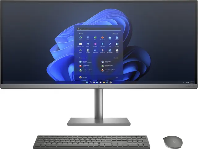 HP 34 - Allt-i-ett Core i5 12500 / upp till 4.6 GHz - RAM 16 GB - SSD 512 GB - NVMe, TLC - NVIDIA GeForce RTX 3050 / Intel UHD Graphics 770 - Gigabit