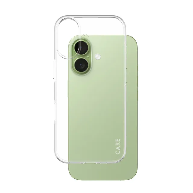 Care iPhone 17 Fashion Silikonskal (transparent)