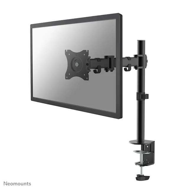 Neomounts NM-D135 - Monteringssats - fullständig rörelse - för LCD-display - svart - skärmstorlek: 10-30 - klämma, monterbar, skyddshylsa, disk-monteringsbar