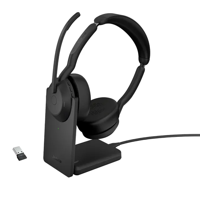 Evolve2 55 UC Stereo - Headset - på örat - B