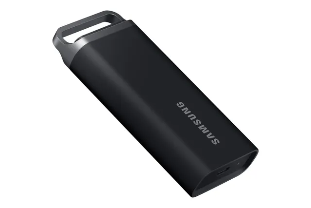 4 TB Samsung Portable SSD T5 Evo, USB-C 3.2 Gen.1 - Svart