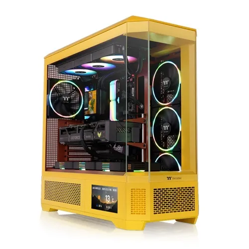 View 600 TG Full Tower (butter caramel)