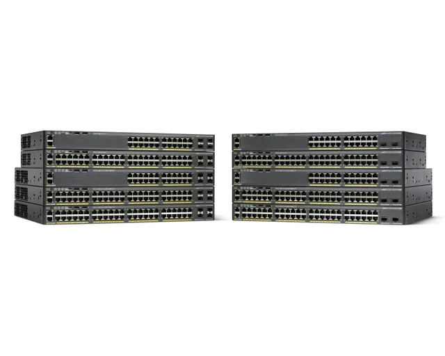 Catalyst 2960XR-24TS-I - Switch - L3 - Administrerad - 24 x 10/100/1000 + 4 x SFP - skrivbordsmodell, rackmonterbar - återanvänd