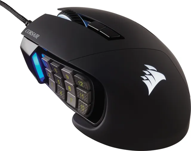 Gaming Scimitar RGB Elite - Mus - optisk -
