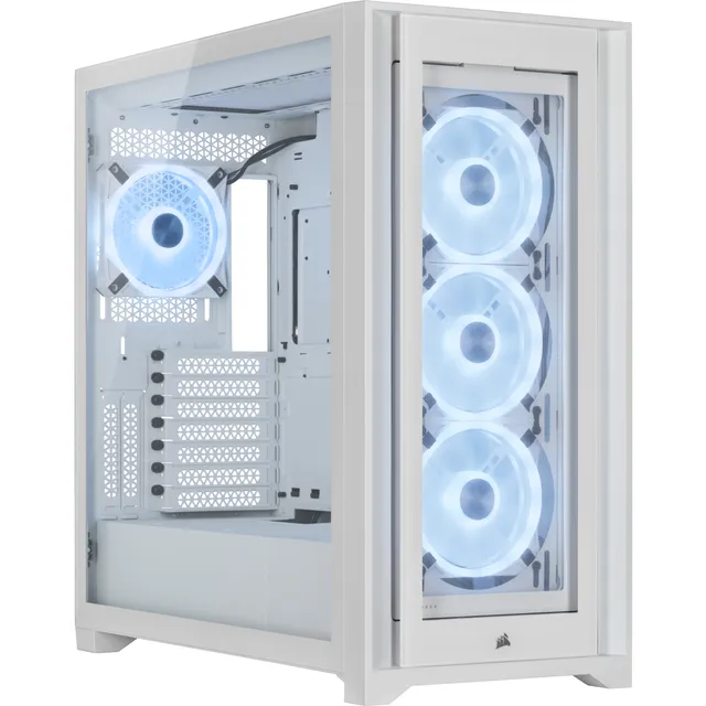 Corsair iCUE 5000X RGB QL Edition Mid Tower (Vit)