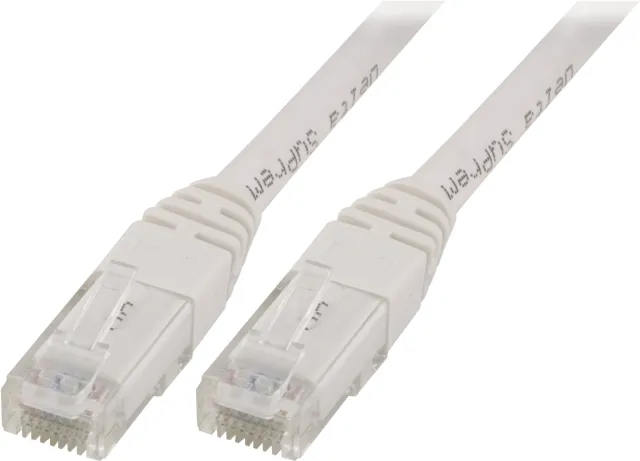 UTP Cat5e patchkabel 0.5m, vit