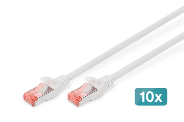 Professional patch cable - 2 m - white - Vit - 2m