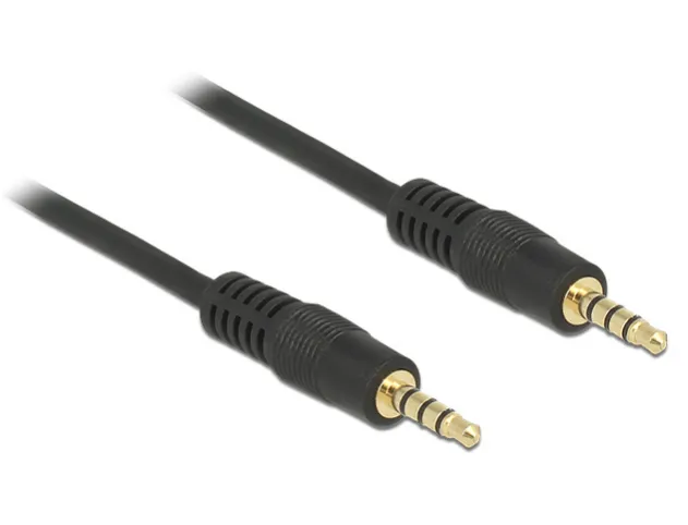 - Headset-kabel - 4-poligt minijack hane ti