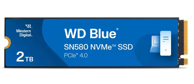 WD Blue SN580 WDS200T3B0E 2TB M.2 NVMe PCIe 4.0