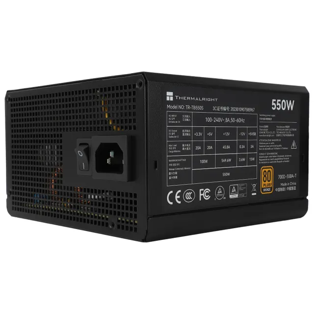 TR-TB550S / 550W / 80+ Bronze