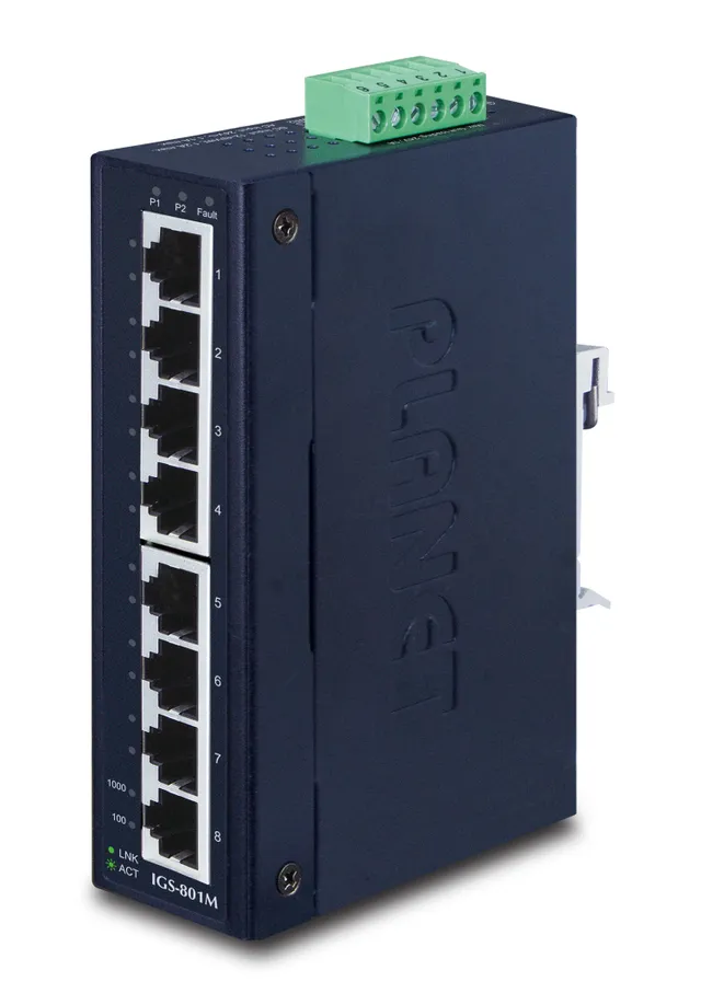 IGS-801M - Switch - Administrerad - 8 x 10/