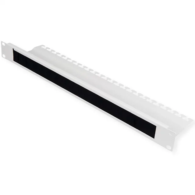 - rack cable entry plate - with brush strip - 1U
