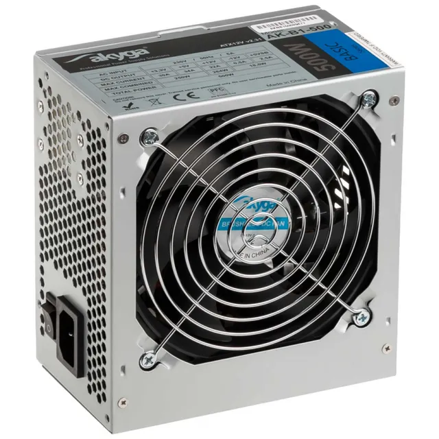 Basic Series Strömförsörjning - 500 Watt - 120 mm - ATX 2.31 - 80 Plus
