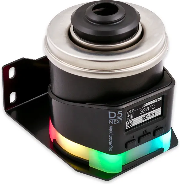 D5 NEXT, Pump, Svart, 66 mm, 65 mm, 75 mm, 1 styck