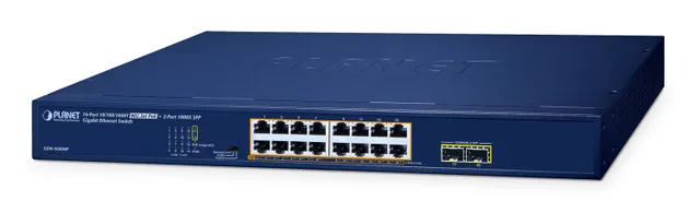 GSW-1820HP - Switch - 16 x 10/100/1000 (PoE