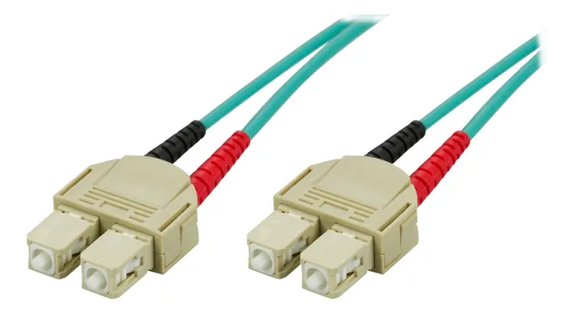 OM3 fiberkabel SC - SC, duplex, multimode, 50/125, 5m (SCSC-65)
