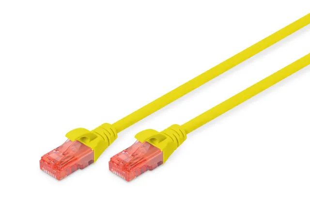 Professional patch cable - 50 cm - yellow - Gul - 0.5m