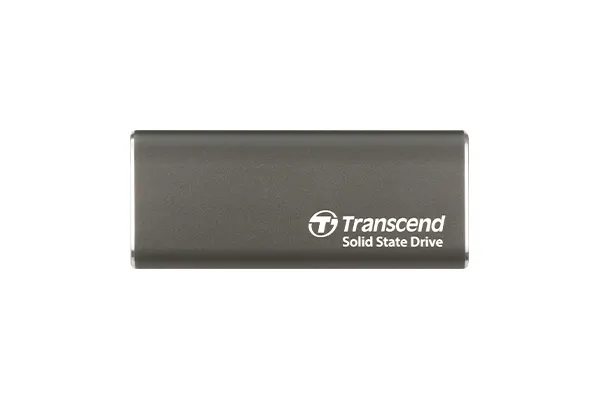 ESD265C 1 Tt USB 3.2 Gen 2 (USB-C) -ulkoinen SSD, kannettava, laitteistosalaus, salasanasuojaus, iskunkestävä, Iron Gray