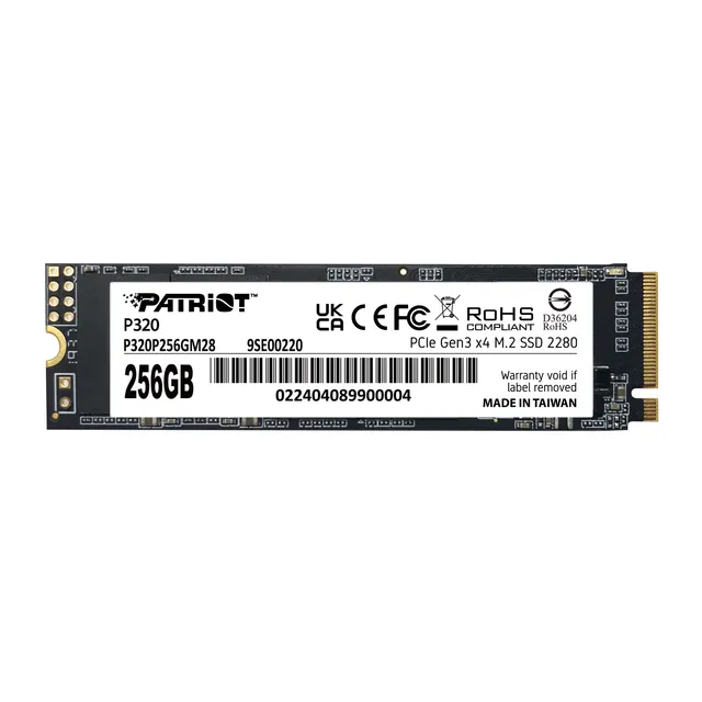 P320 - SSD - 256 GB - PCIe 3.0 x4 (NVMe)