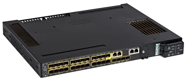 Catalyst IE9310 Rugged Series - Switch - Administrerad - 22 x Gigabit SFP + 2 x kombinerat 10/100/1000Base-T / 100/1000Base-FX SFP + 4 x gigabit