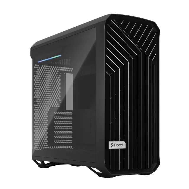 Torrent - Black TG Light Tint - Chassi - Miditower - Svart