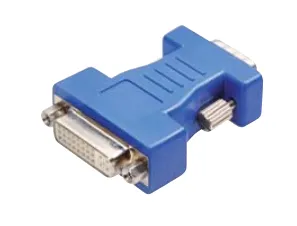 Dvi-I hona - VGA 15PIN Hane. 0.1M, blå