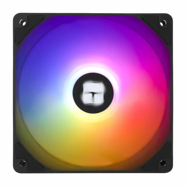 TL-C12C-S ARGB - Black - Chassi fläkt - 120mm - Svart med RGB LED - 26 dBA