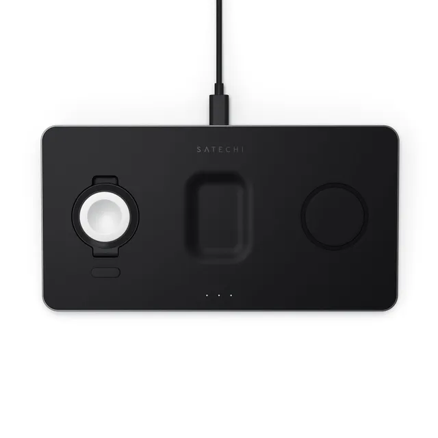 Trio Wireless Charger With Magnetic Pad