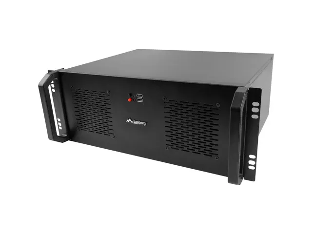 - rack-mountable - 4U - ATX - Chassi - Server (Rack) - Svart