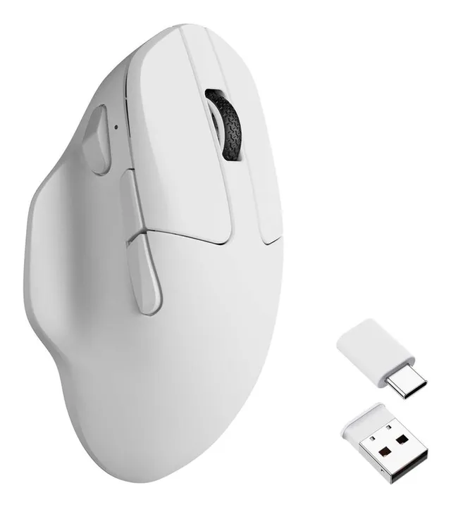 Keychron M7 8K Trådlös 30000 DPI (Vit)