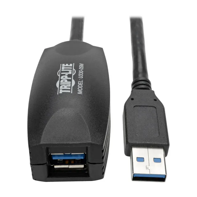 Series 5M USB 3.0 SuperSpeed Active Extension Repeater Cable A M/F 16ft 16' 5 Meter