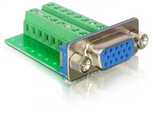 Adapter Terminalblock, VGA Sub-D 15Pin Hona