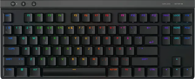Logitech G515 Lightspeed TKL 87% Trådlöst Nordisk