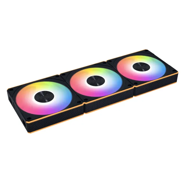 UNI FAN CL Wireless Svart 120mm 3-Pack