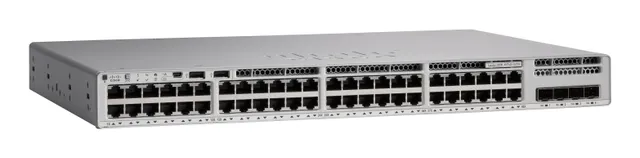 Meraki Catalyst 9200L-48PXG-4X - Switch - L3 - Administrerad - 36 x 10/100/1000Base-T (PoE+) + 12 x 100/1000/2.5G/5G/10G (PoE+) + 4 x 1 gigabit/