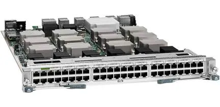 Nexus 7000 Enhanced F2-Series 48-Port 1 and 10GBASE-T Ethernet Copper Module - Switch - L3 - 48 x 1000/10000 - insticksmodul - återanvänd - för