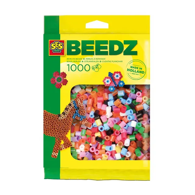 Iron-on Beads - Mix Basic 1000 pcs.