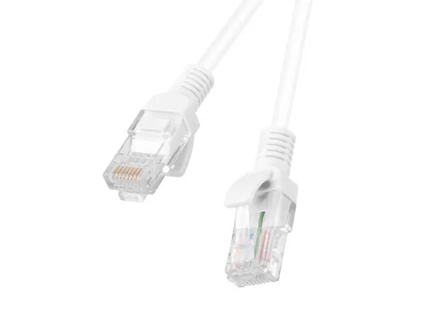 patch cable - 30 m - white RAL 9010 - Vit - 30m