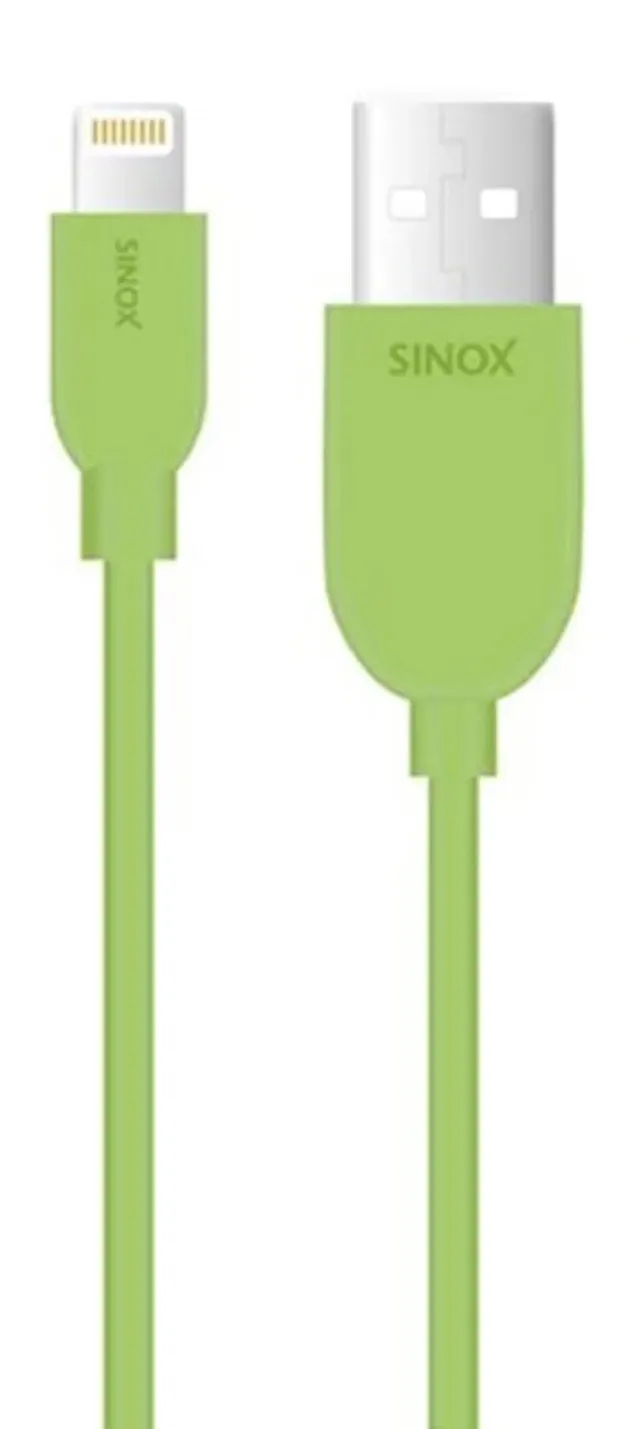 Lightning kabel m/original Apple chip - 2m - Grön