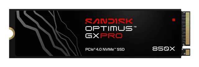 Optimus GX PRO 850X SSD - 1TB - M.2 2280 - PCIe 4.0 - Utan värmespridare