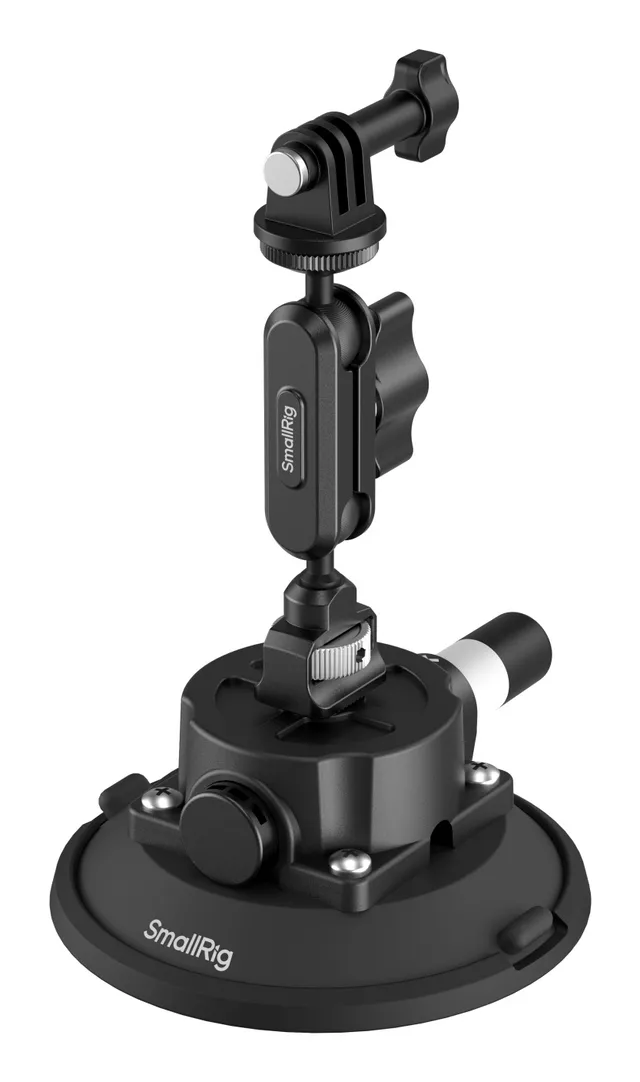 SmallRig 5855 4.5" Suction Cup Mount for Action Cameras