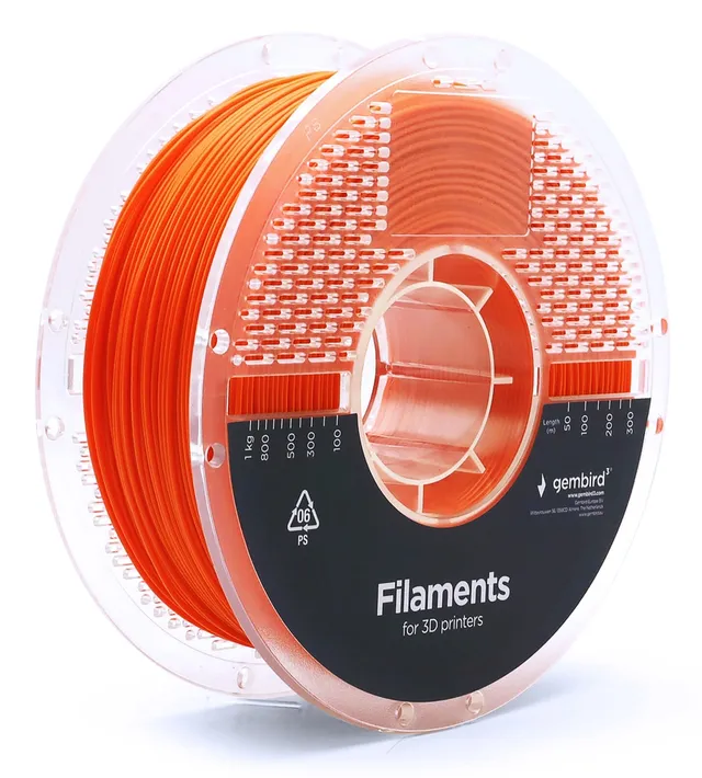 PLA filament - Extra Flexible - Orange - 1.75mm ø - 1 kg