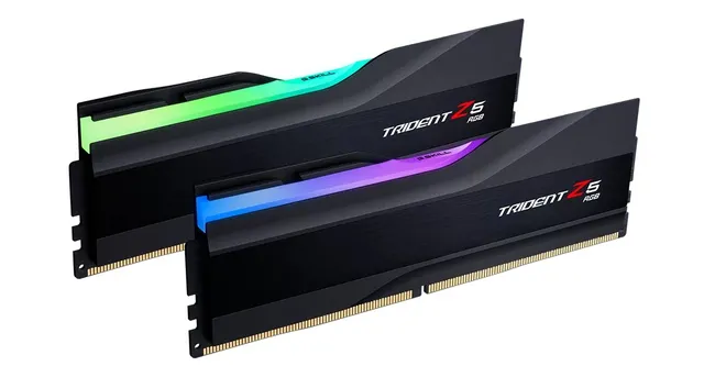 Trident Z5 RGB DDR5-6400 - 64GB - CL32 - Dual Channel (2 pcs) - Intel XMP - Svart med RGB