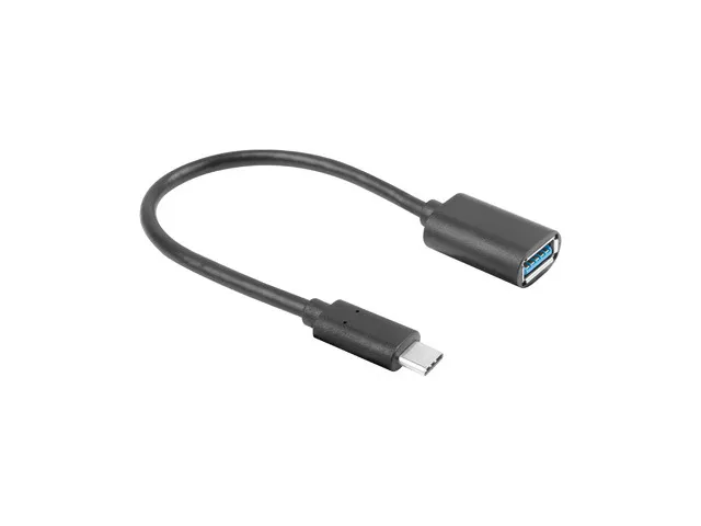 USB-A (Hona) till USB-C 3.1 (Hane) 15cm Adapter