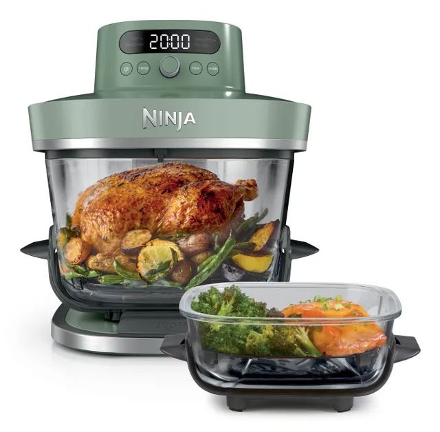 Ninja Crispi Pro AS090EUGN - Varmluftsfritös - 2000 W - mossgrön