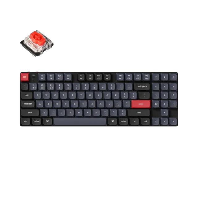 K13 Pro Low Profile Trådlöst Tangentbord RGB Aluminium [Gateron G Pro